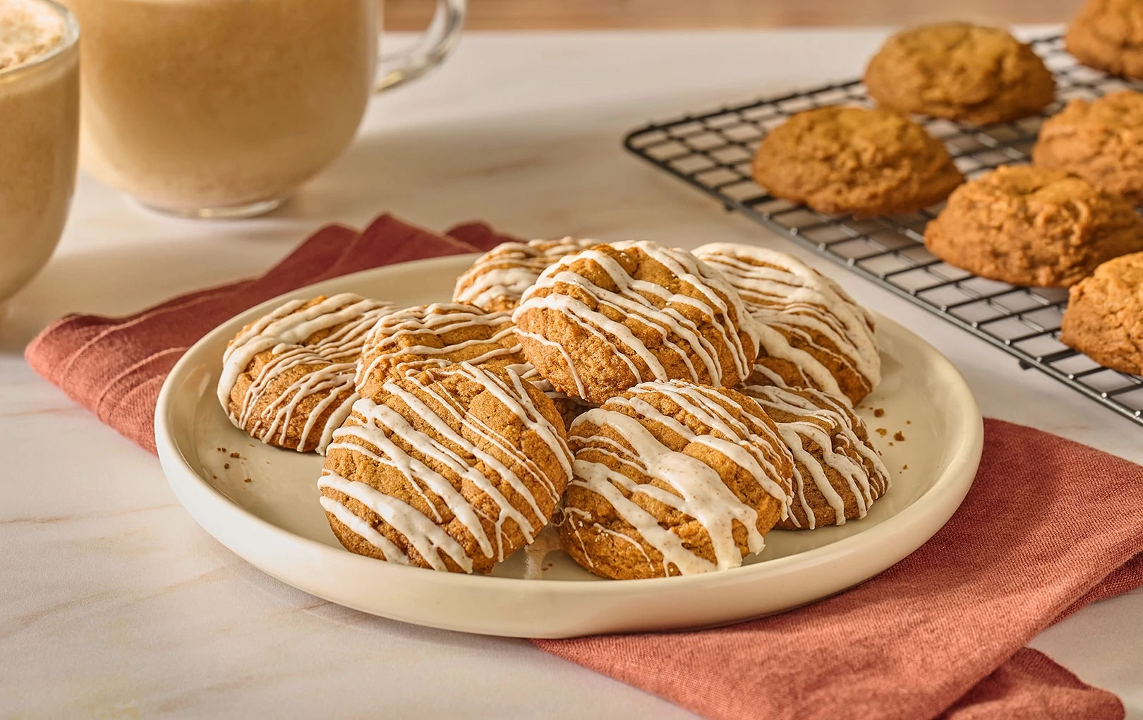 Pumpkin Spice Latte Cookies