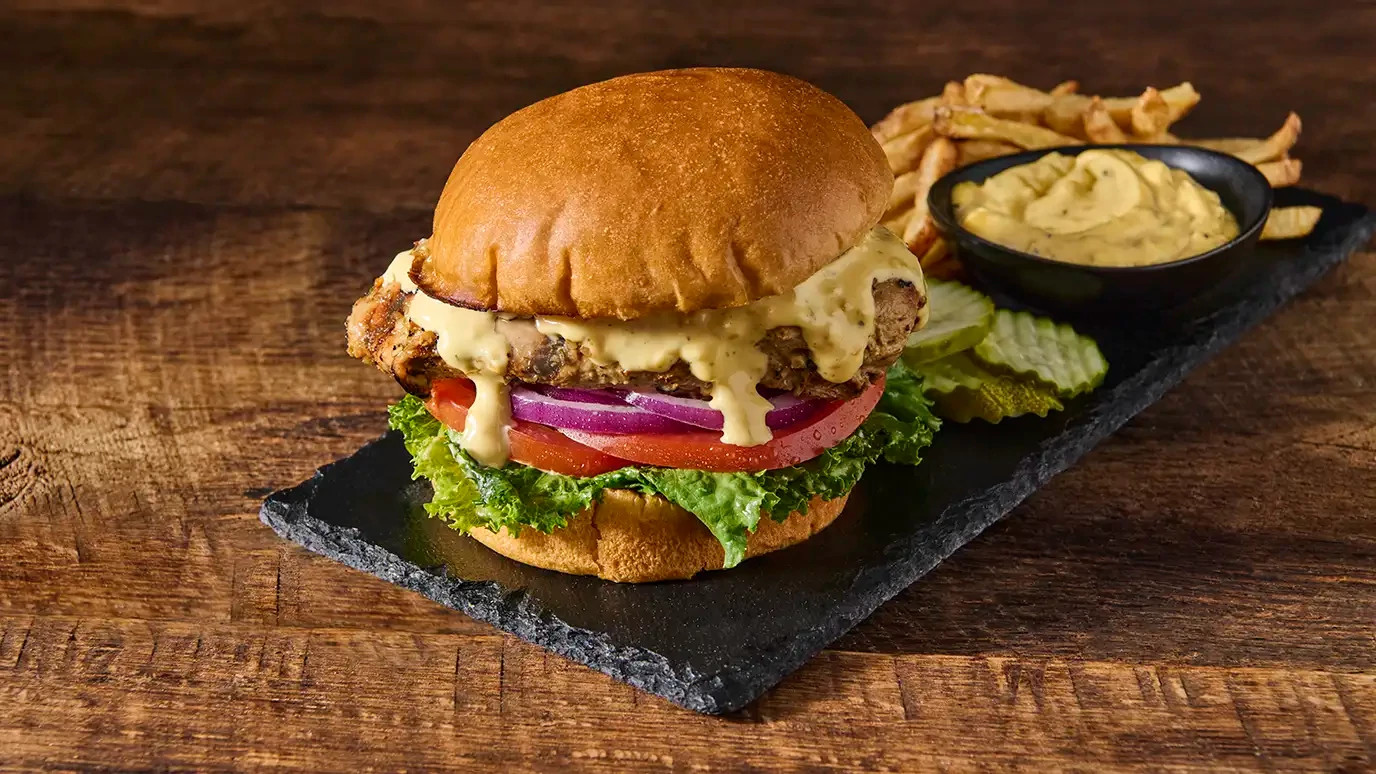 Dill Pickle Grilled Chicken Sandwich