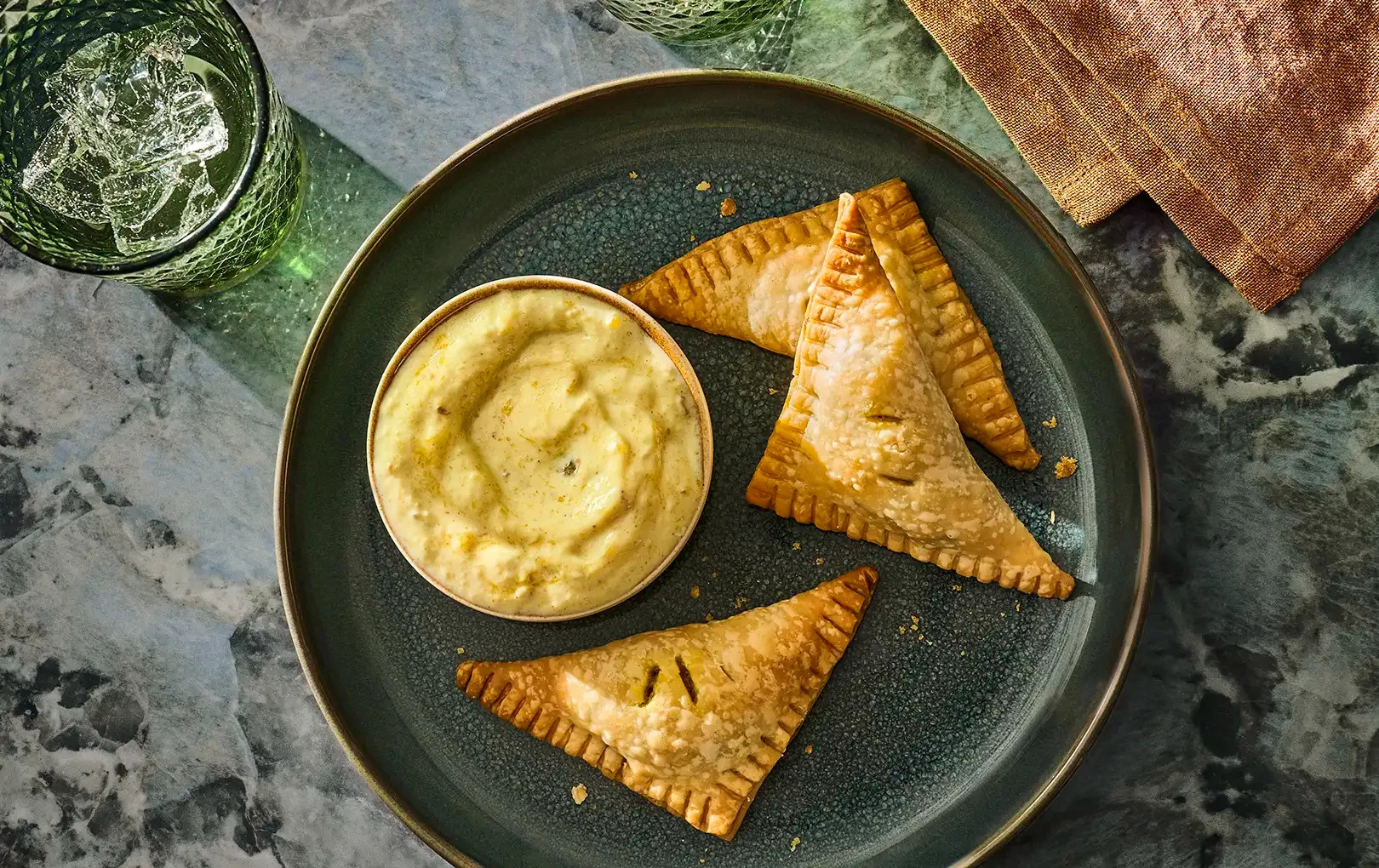 Mushroom Samosas