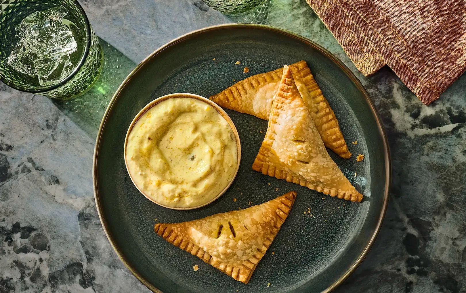 Mushroom Samosas