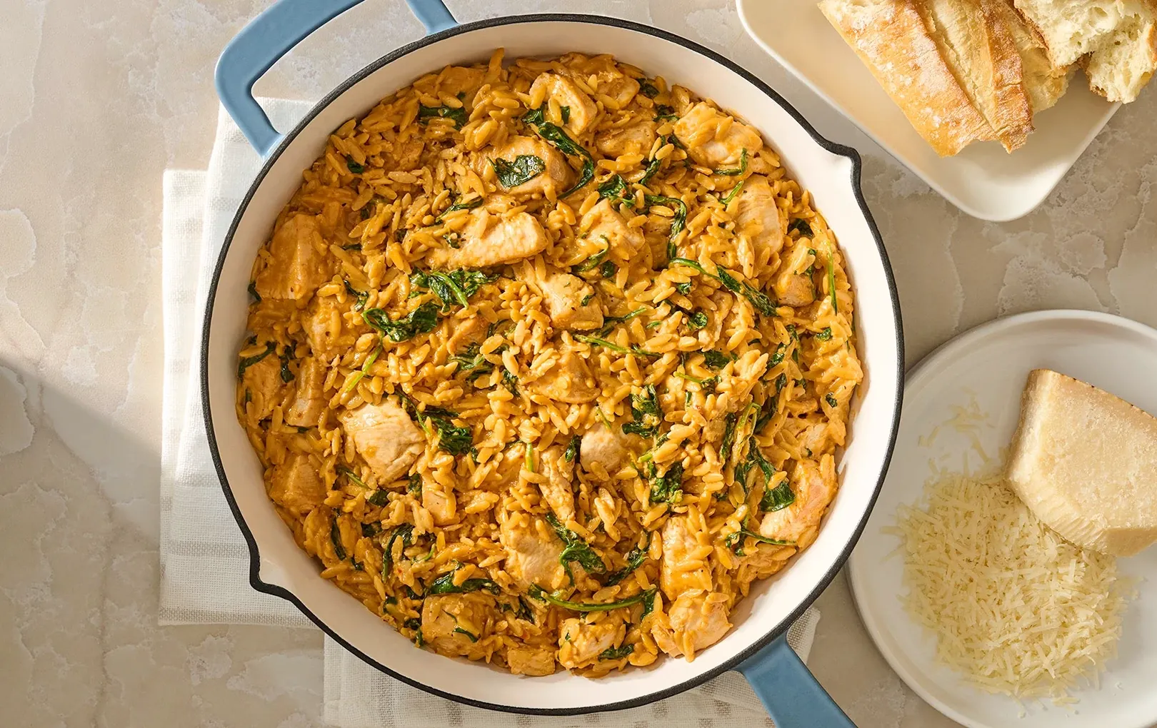 One Pot Marry Me Chicken Orzo