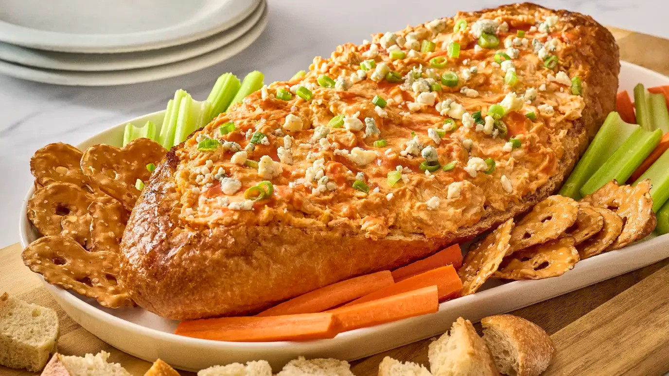 Frank's RedHot Bread Bowl Buffalo Chicken Dip