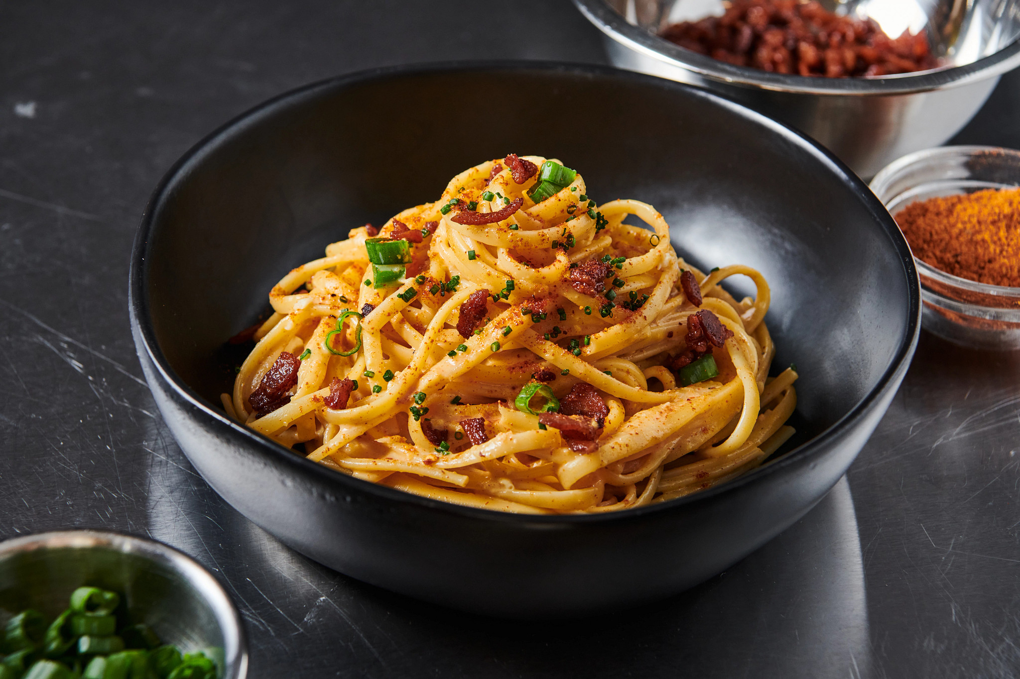 Vietnamese Cajun Carbonara