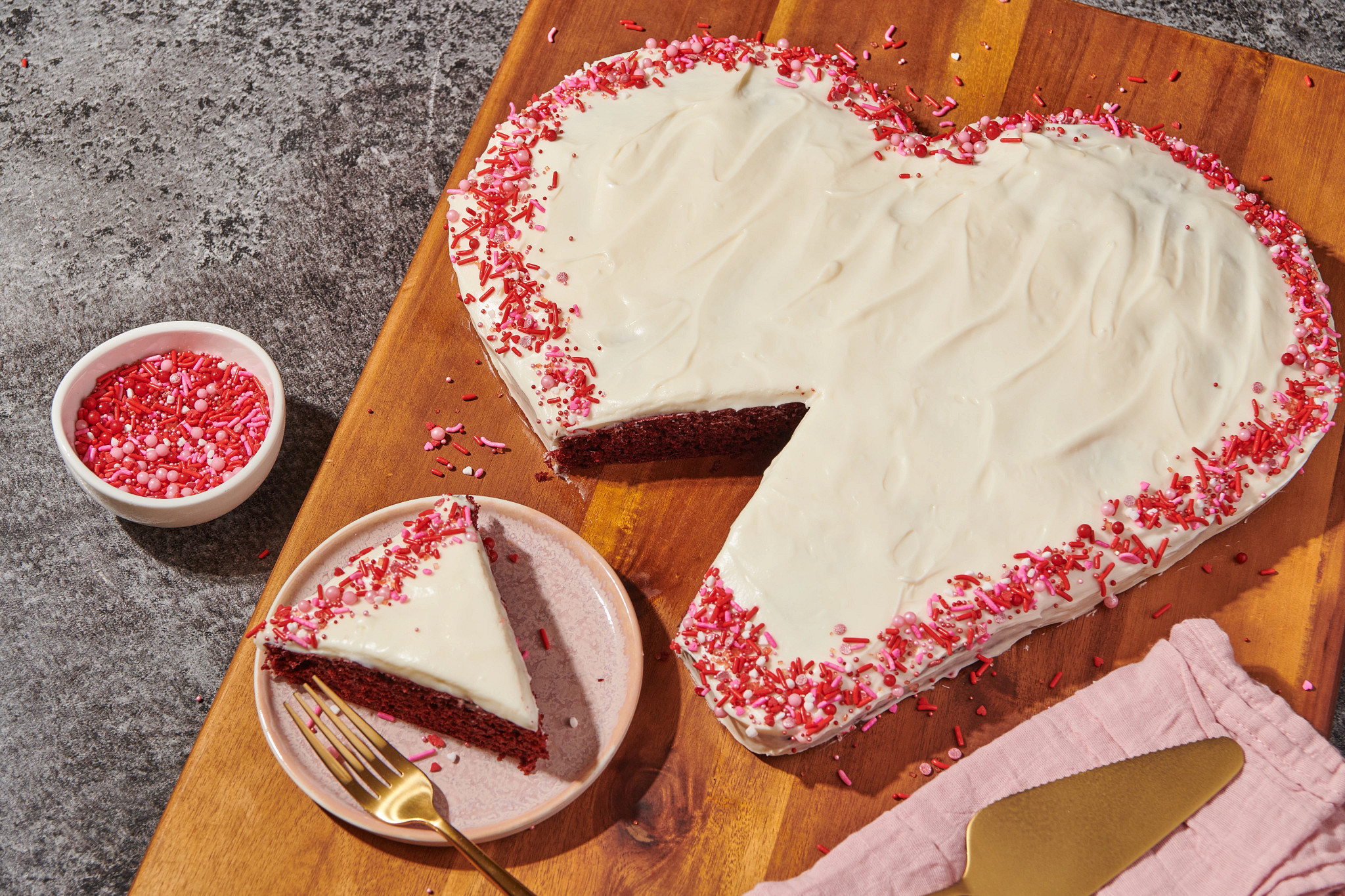 Love Heart Cake