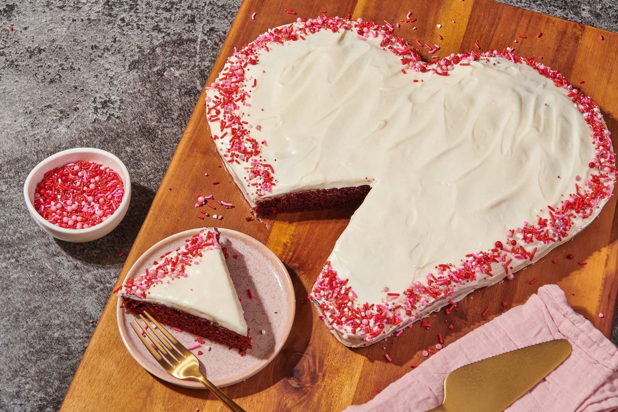 Love Heart Cake