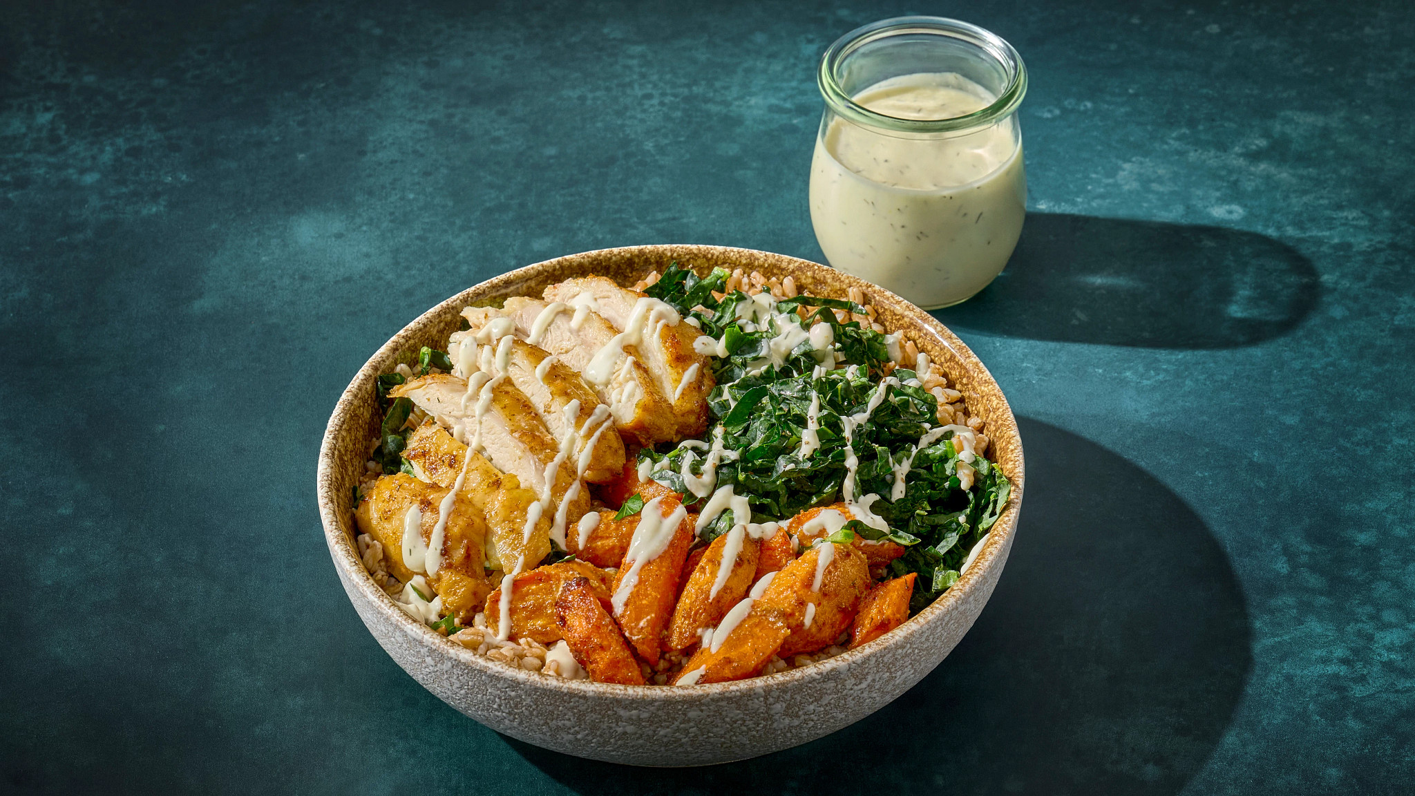 Roasted Chicken with Toum