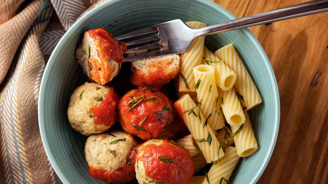 Chicken Meatballs with Italian Herbs and Chives