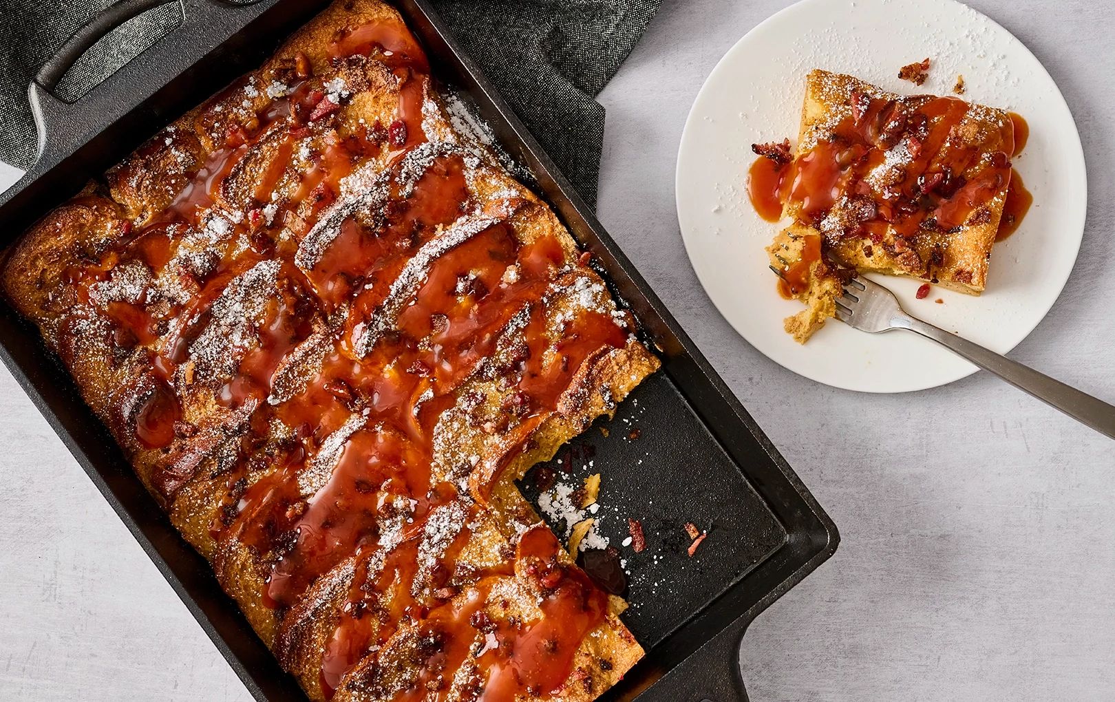 Spicy Maple Bacon French Toast