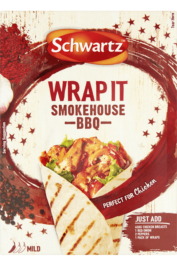 Schwartz Smokehouse BBQ Wrap It Recipe Mix 