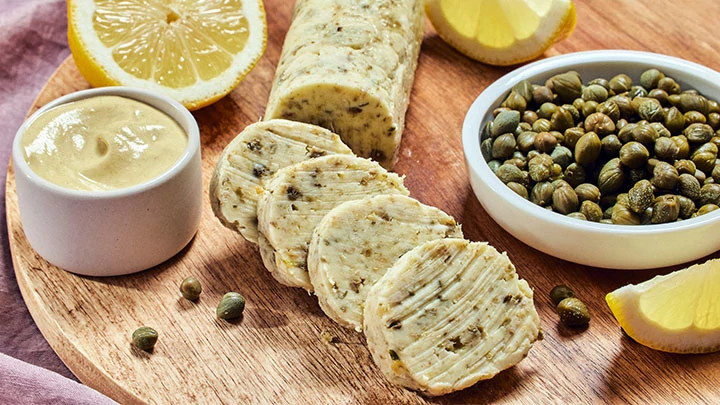 Lemon Dijon Caper Butter