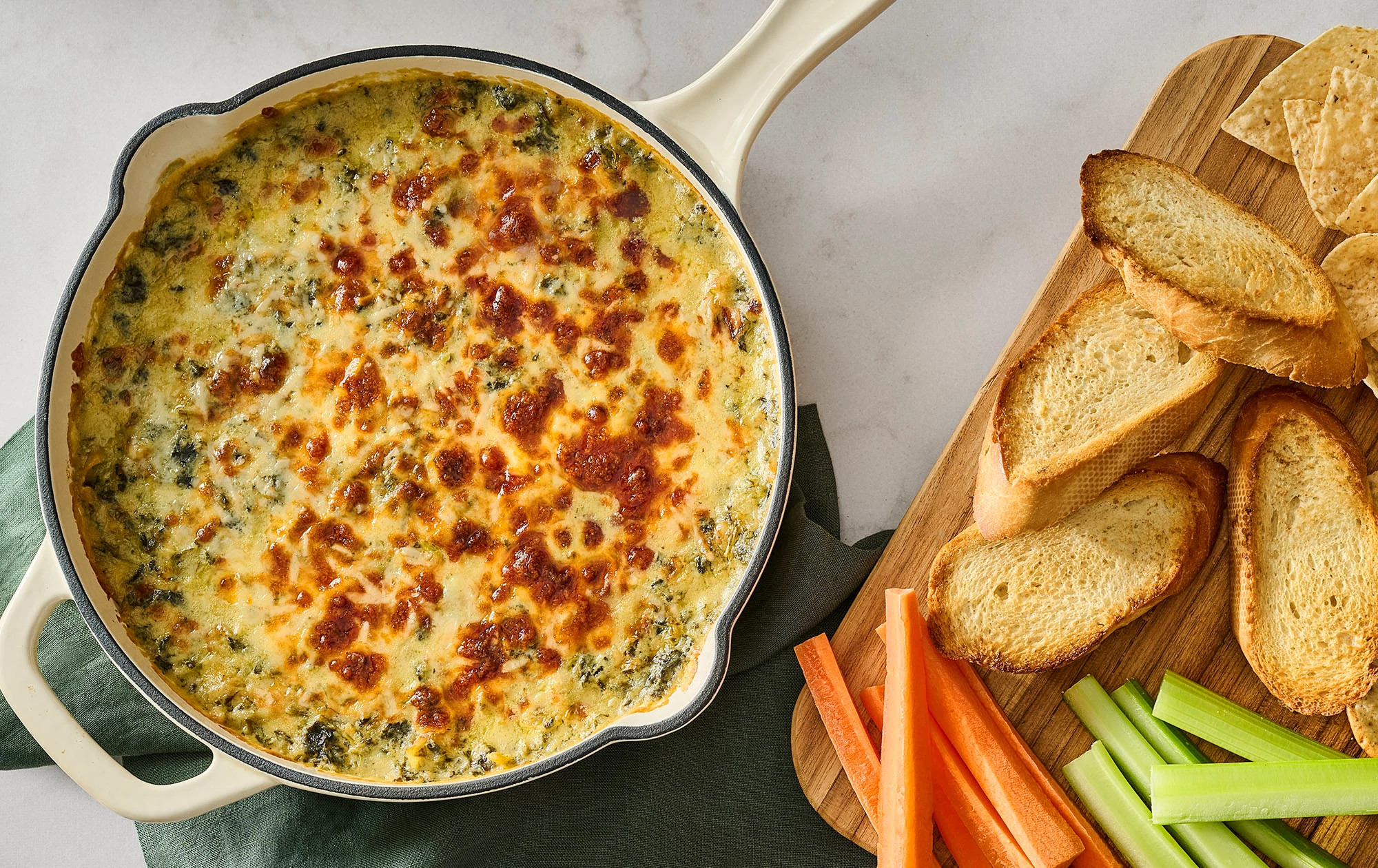 Warm Spinach and Artichoke Dip