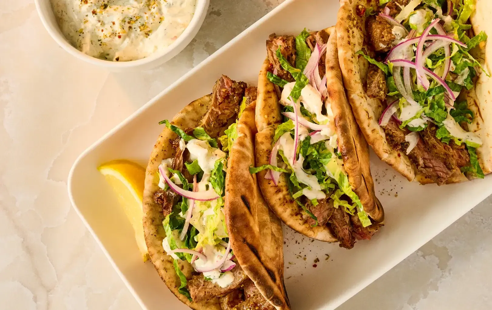 Greek Steak Gyro